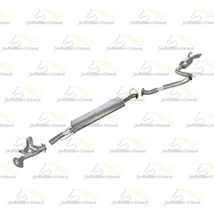 2006-2012 Toyota RAV4 3.5L Y-Pipe Muffler Resonator Exhaust System Kit