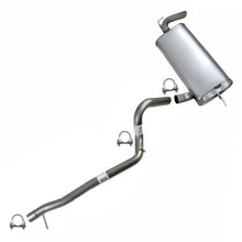 2007-2011 Jeep Wrangler 2 Door 3.8L Intermediate Pipe and Muffler Exhaust System Kit