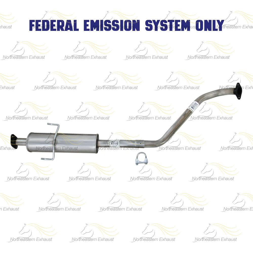 2010-2013 Kia Forte and Forte Koup 2.0L 2.4L Exhaust Resonator Pipe