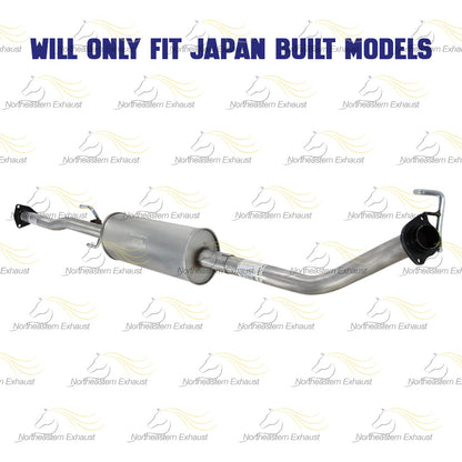 2010-2011 Honda CRV 2.4L Exhaust Resonator Pipe - For Japan Built Only