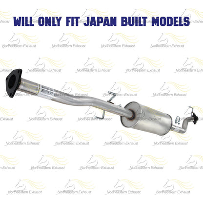 2010-2011 Honda CRV 2.4L Exhaust Resonator Pipe - For Japan Built Only