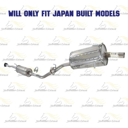 2010-2011 Honda CR-V 2.4L Resonator Pipe and Muffler Exhaust