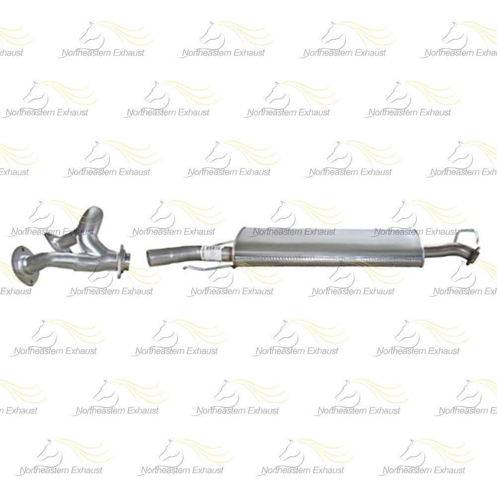 2006-2012 Toyota Rav4 3.5L Y-Pipe and Muffler Exhaust System Kit