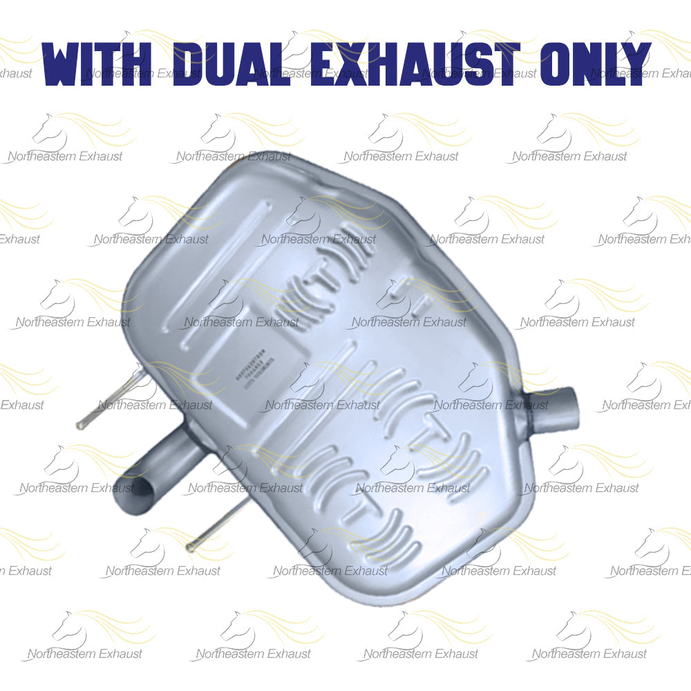 2011-2017 Buick Regal 2.4L Exhaust Mufflers