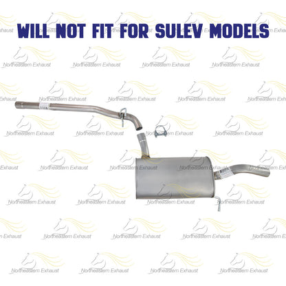 2012-2014 Volkswagen Passat 2.5L Stainless Steel Exhaust Center Muffler