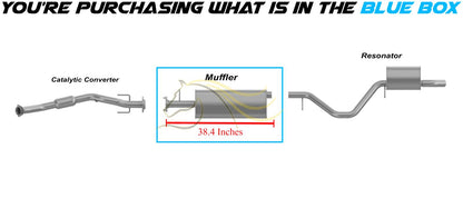 2002-2005 4.2L Chevy Traiblazer and GMC Envoy Exhaust Muffler