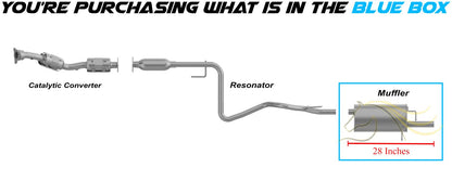 2006-2011 Chevy HHR 2.4L Exhaust Muffler