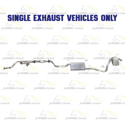 Exhaust System Kit for 2009-2017 Chevy Traverse | 2009-2010 Saturn Outlook | 2015-2016 GMC Acadia | 3.6L