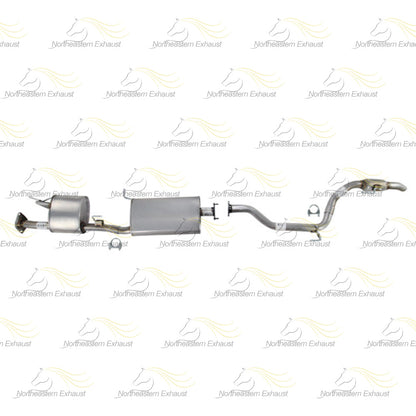 Muffler and Resonator for 2014-2016 Infiniti QX60 and 2013 JX35 3.5L