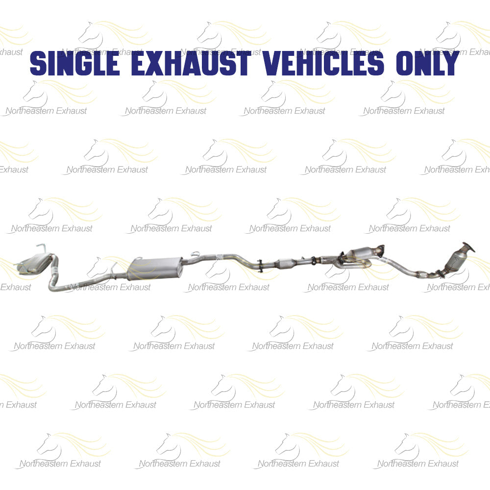 2009-2010 Saturn Outlook 3.6L Complete Exhaust System with Catalytic