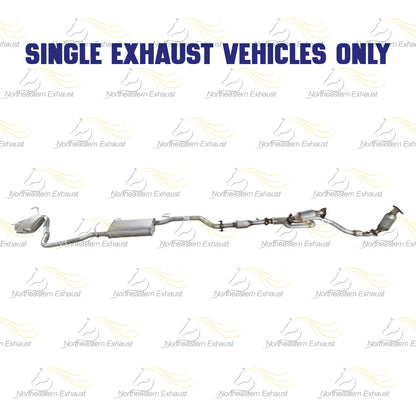 2009-2010 Saturn Outlook 3.6L Complete Exhaust System with Catalytic