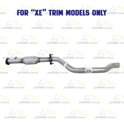 2009-2010 Outlook 3.6L EPA Approved Rear Catalytic with Intermediate Pipe