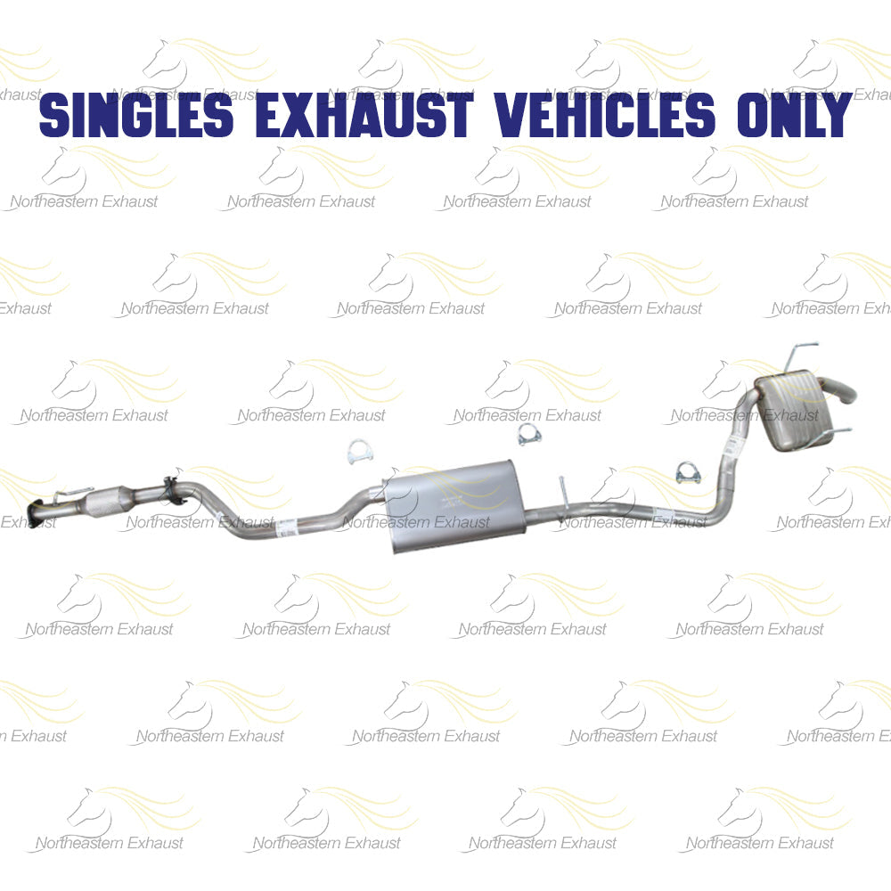 2009-2017 Chevy Traverse and 2015-2016 GMC Acadia 3.6L Exhaust System with Catalytic