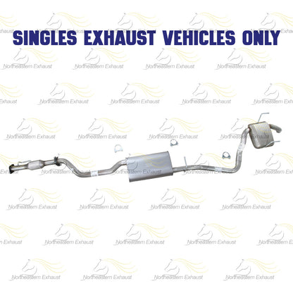 2009-2017 Chevy Traverse and 2015-2016 GMC Acadia 3.6L Exhaust System with Catalytic