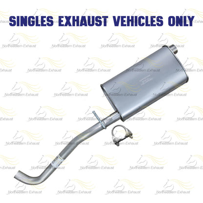 2009-2017 Chevy Traverse and 2015-2016 GMC Acadia 3.6L Muffler and Extension Pipe