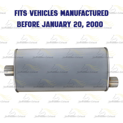 1996-2000 Jeep Cherokee 2.5L | 1996-1999 Jeep Cherokee 4.0L Exhaust Muffler