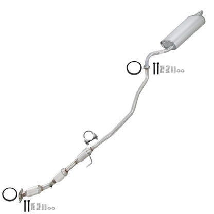 2014-2019 Toyota Corolla 1.8L Catalytic Converter and Muffler Exhaust System Kit