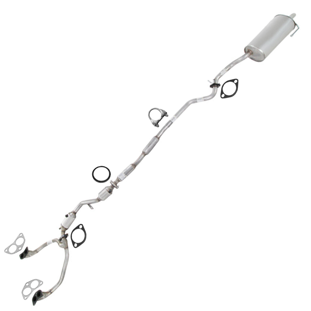 2000-2004 Subaru Legacy 2.5L Complete Exhaust System with Catalytic - For Wagon
