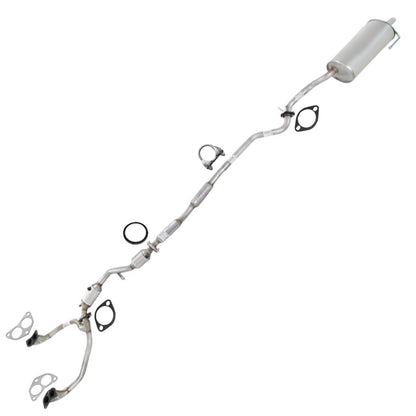 2000-2004 Subaru Legacy 2.5L Complete Exhaust System with Catalytic - For Wagon