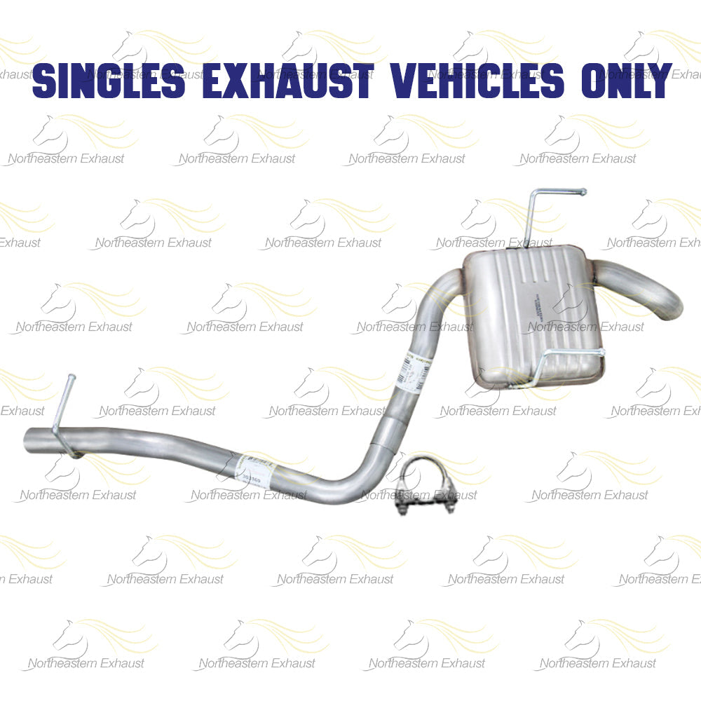 Extension and Resonator Pipe for 2009-2017 Chevy Traverse and 2007-2010 Saturn Outlook 3.6L