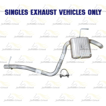 Extension and Resonator Pipe for 2009-2017 Chevy Traverse and 2007-2010 Saturn Outlook 3.6L