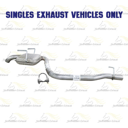 Extension and Resonator Pipe for 2009-2017 Chevy Traverse and 2007-2010 Saturn Outlook 3.6L