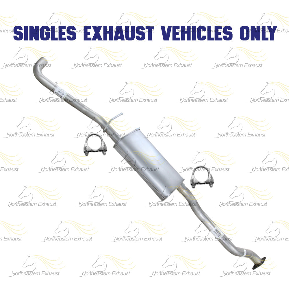 2009-2017 Chevy Traverse | 2009-2010 Saturn Outlook | 2015-2016 GMC Acadia 3.6L Exhaust Pipes and Muffler