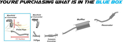 2010-2015 Lexus RX350 3.5L Manifold Catalytic and Front Pipe Exhaust System