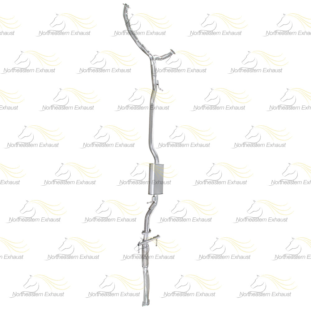 2009-2012 Mazda CX-9 3.7L Flex Pipe and Muffler Assembly Exhaust System