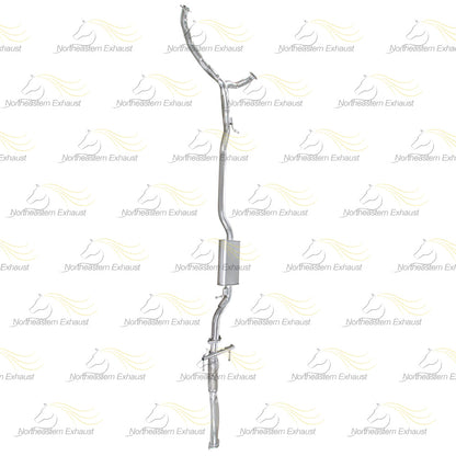 2009-2012 Mazda CX-9 3.7L Flex Pipe and Muffler Assembly Exhaust System
