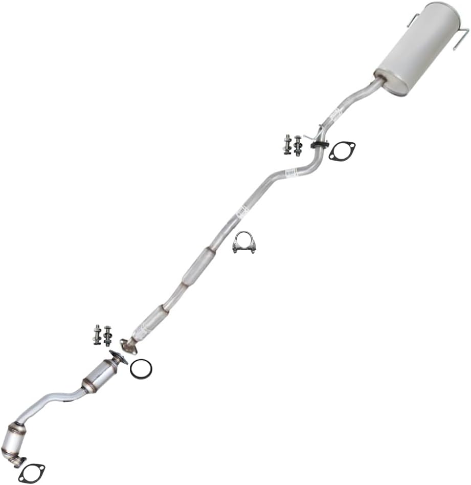 2000-2004 Subaru Legacy 2.5L Catalytic Resonator and Muffler Exhaust System