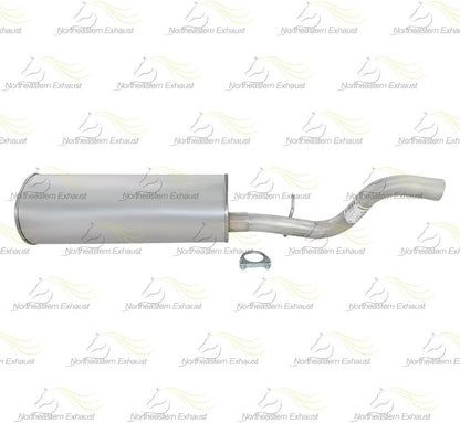 Exhaust Muffler and Extension Pipe for 2002-2005 Ford Explorer and Mercury Mountaineer 4.0L 4.6L
