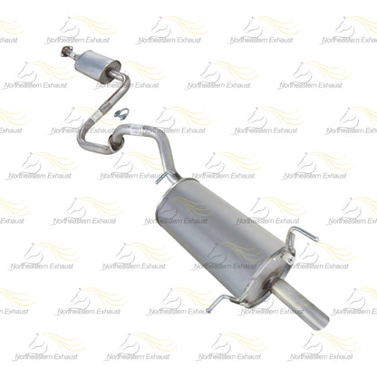2007-2012 Nissan Sentra 2.0L Resonator Pipe and Muffler Exhaust Kit