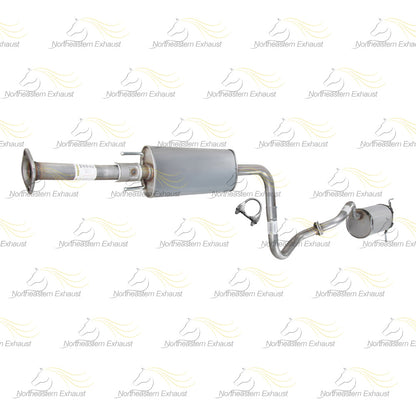2007-2012 Nissan Sentra 2.0L Resonator Pipe and Muffler Exhaust Kit