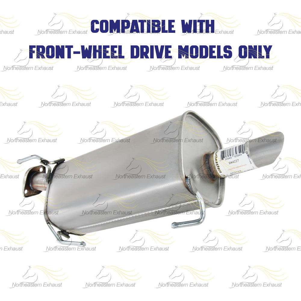 2011-2017 Nissan Juke 1.6L FWD Exhaust Rear Muffler