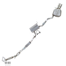 2005-2007 Volkswagen Jetta 2.5L Catalytic, Resonator and Muffler Exhaust System
