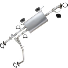 Exhaust Intermediate Pipes and Muffler for 2001-2003 Infiniti QX4 3.5 and 2001-2004 Nissan Pathfinder 3.5L