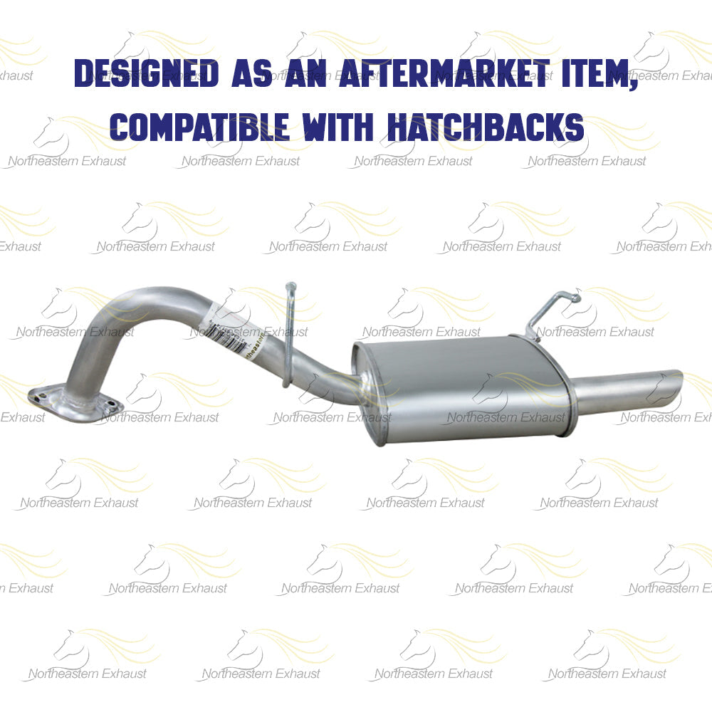 2006-2015 Toyota Yaris 1.5L Hatchback Exhaust Muffler
