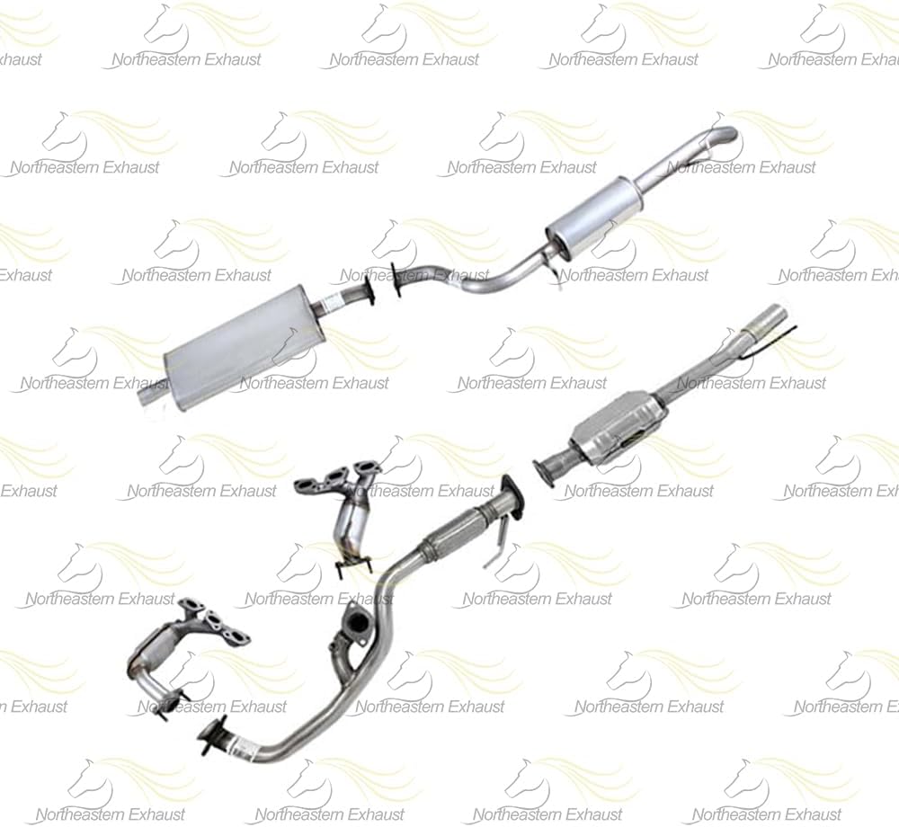 2003 Mazda Tribute 3.0L Complete Exhaust System with Catalytic | EPA Approved