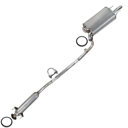 2003-2006 Toyota Camry 2.4L Exhaust Resonator Pipe and Muffler