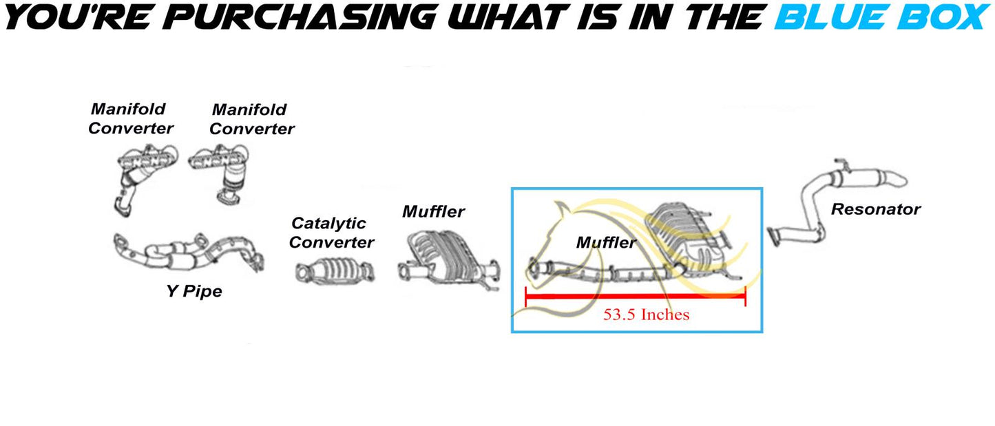 2008 Hyundai Entourage 3.8L Exhaust Muffler
