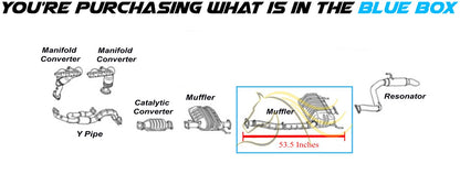 2008 Hyundai Entourage 3.8L Exhaust Muffler