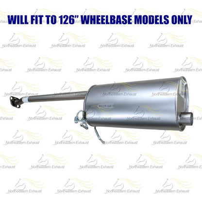 2007 Mazda B3000 3.0L Exhaust Pipe and Muffler