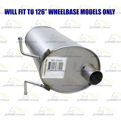 2007 Mazda B3000 3.0L Exhaust Pipe and Muffler