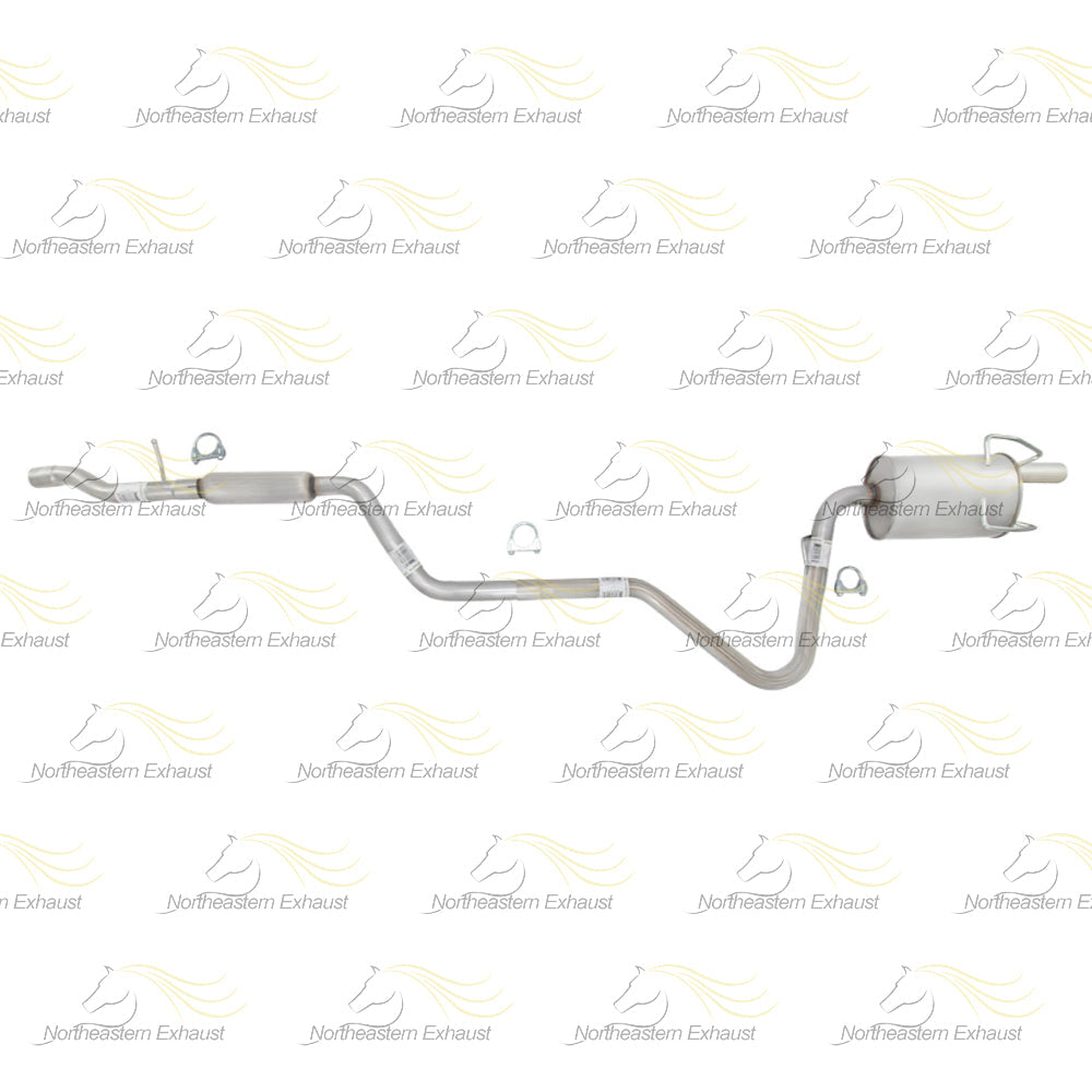2009-2020 Dodge Journey 2.4L Resonator and Muffler Exhaust Kit