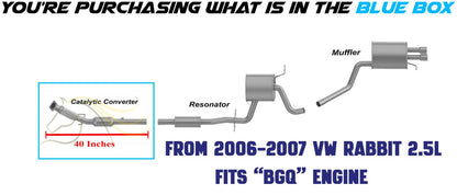 2007 Volkswagen Rabbit 2.5L Catalytic Converter - EPA Approved