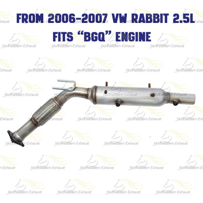 2007 Volkswagen Rabbit 2.5L Catalytic Converter - EPA Approved