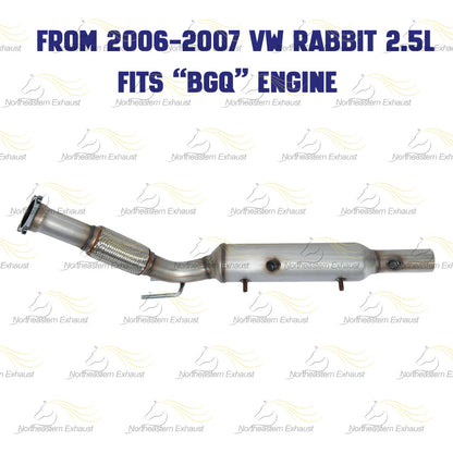 2007 Volkswagen Rabbit 2.5L Catalytic Converter - EPA Approved