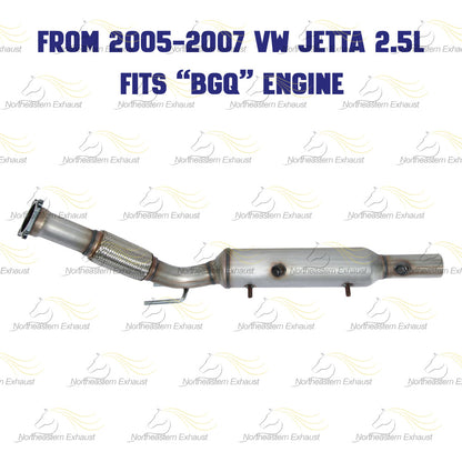 2006 Volkswagen 2010 Golf 2.5L Catalytic Converter | EPA APPROVED