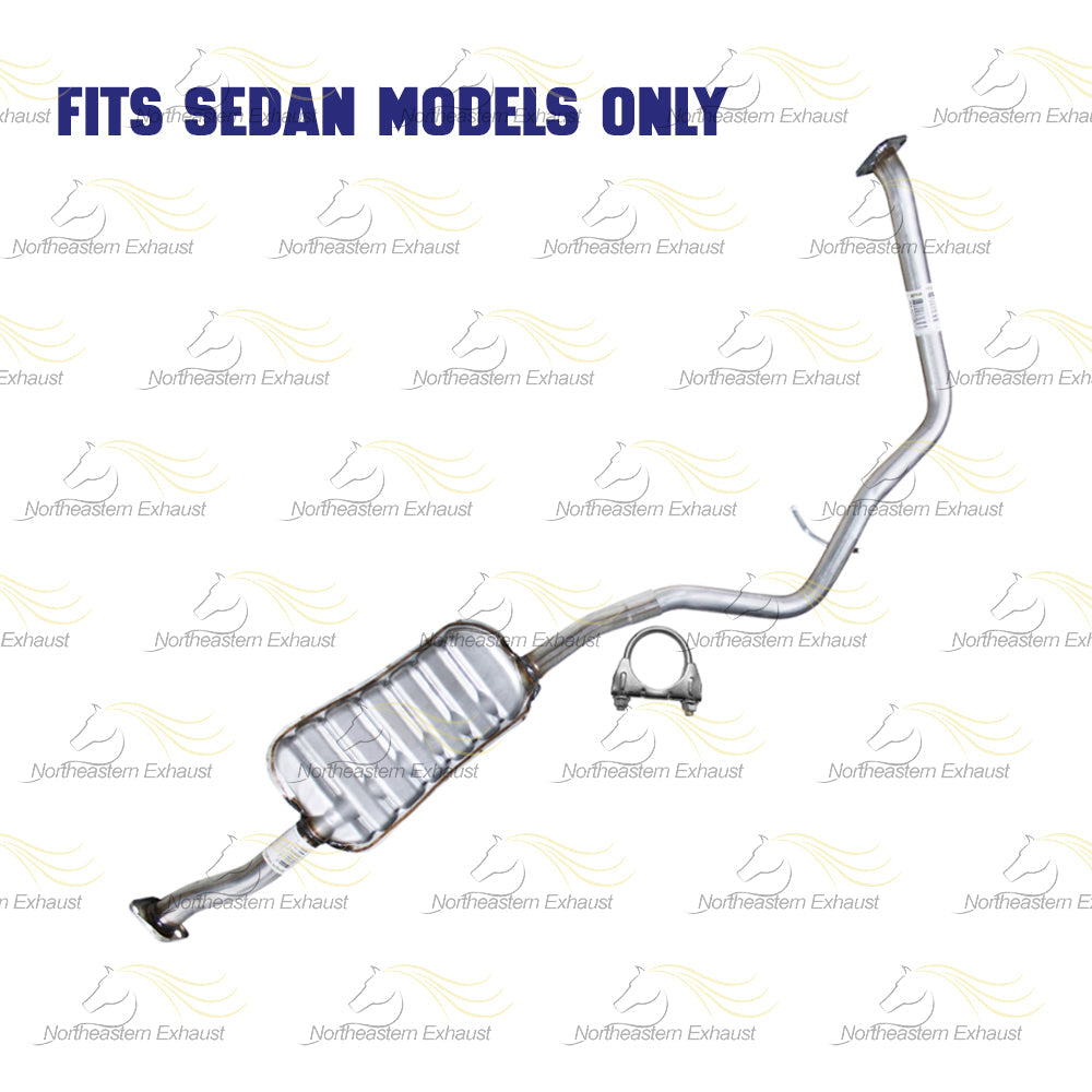 2012 Subaru Impreza 2.0L SEDAN Exhaust Mufflers
